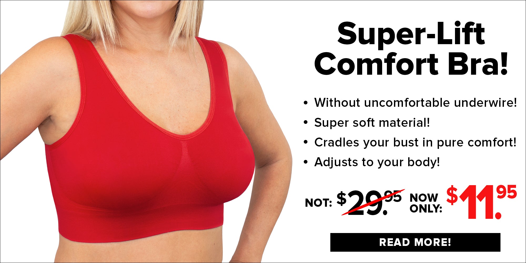 Cotton-Comfort Support Bra – Primo Comfort