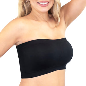 Strapless Comfort Bra - Black