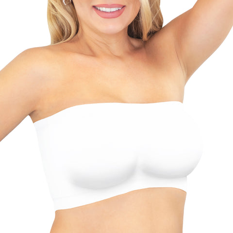 Strapless Comfort Bra - White