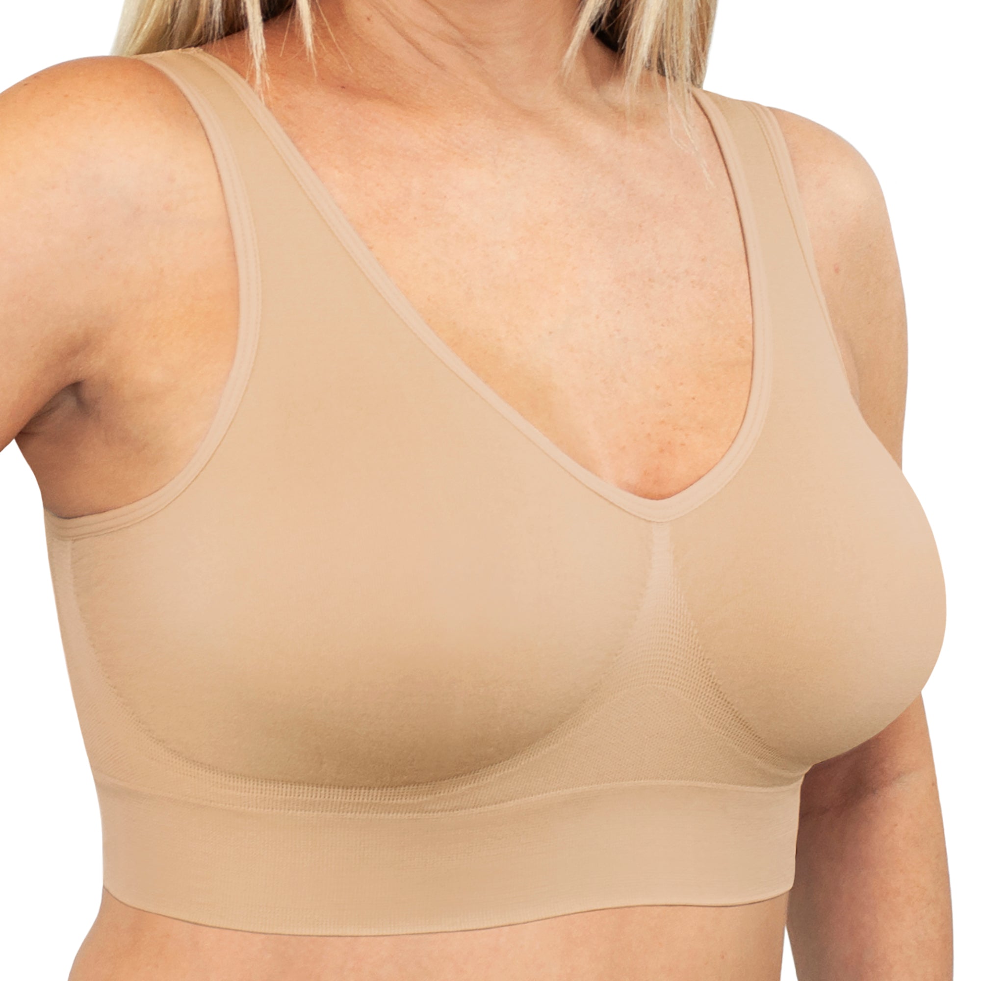 Super-Lift Comfort Bra - Nude